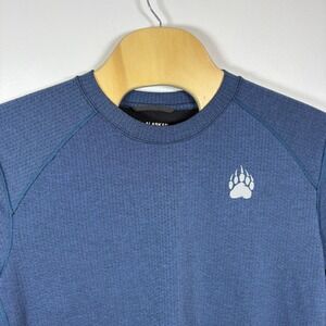 Alaskan Hardgear Duluth Trading Co Mens XL Blue Long Sleeve Performance Shirt